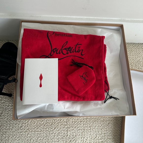 Christian Louboutin LOUBI QUEEN ALTA 150 VELVET - Picture 6 of 8